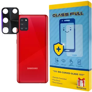 محافظ لنز دوربین گلس فول مدل STF مناسب برای گوشی موبایل سامسونگ Galaxy A31