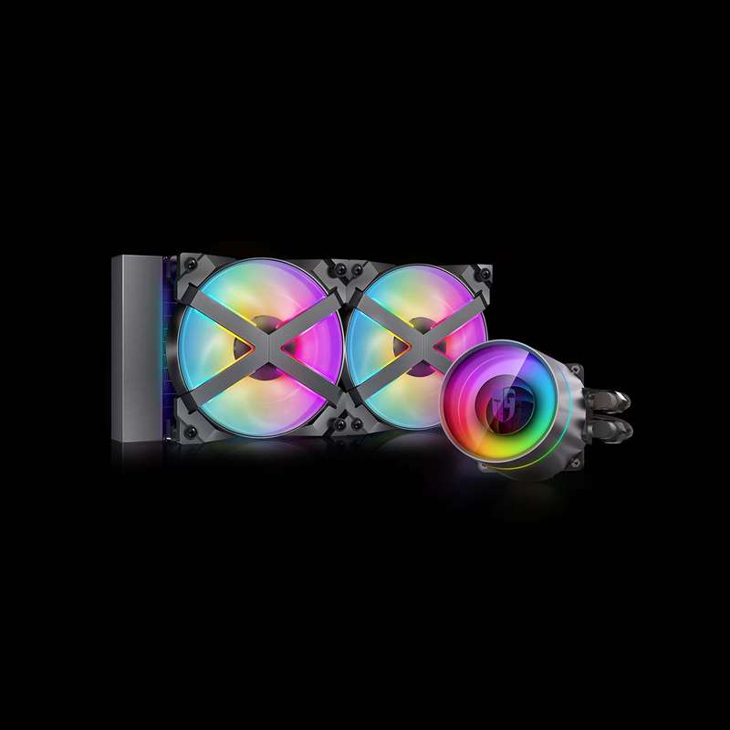 سیستم خنک کننده آبی گیمر استورم مدل CASTLE 240EX RGB 