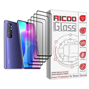 Ricoo Glass MIX004 Screen Protector For Xiaomi Mi Note 10 Lite Pack Of 4