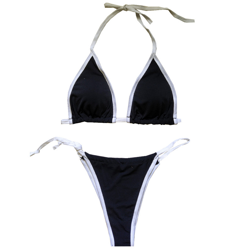 ست شورت و سوتین زنانه مدل نئونی رنگ سفید