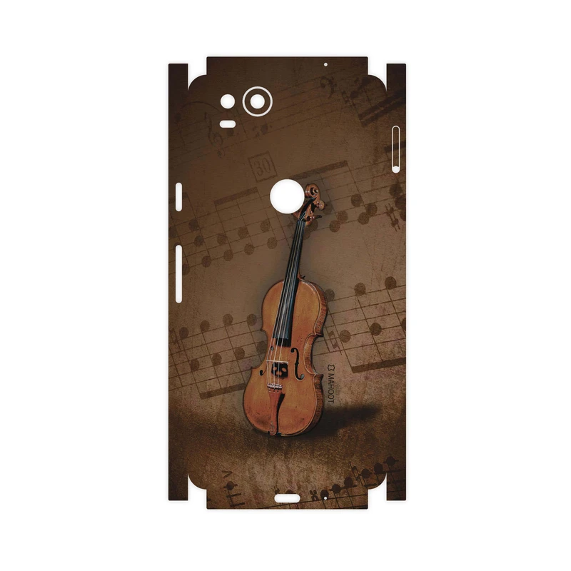 برچسب پوششی ماهوت مدل Violin-Instrument-FullSkin مناسب برای گوشی موبایل گوگل Pixel 2
