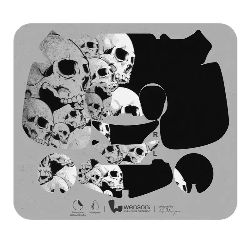برچسب دسته پلی استیشن ۴ ونسونی مدل MIX Skull