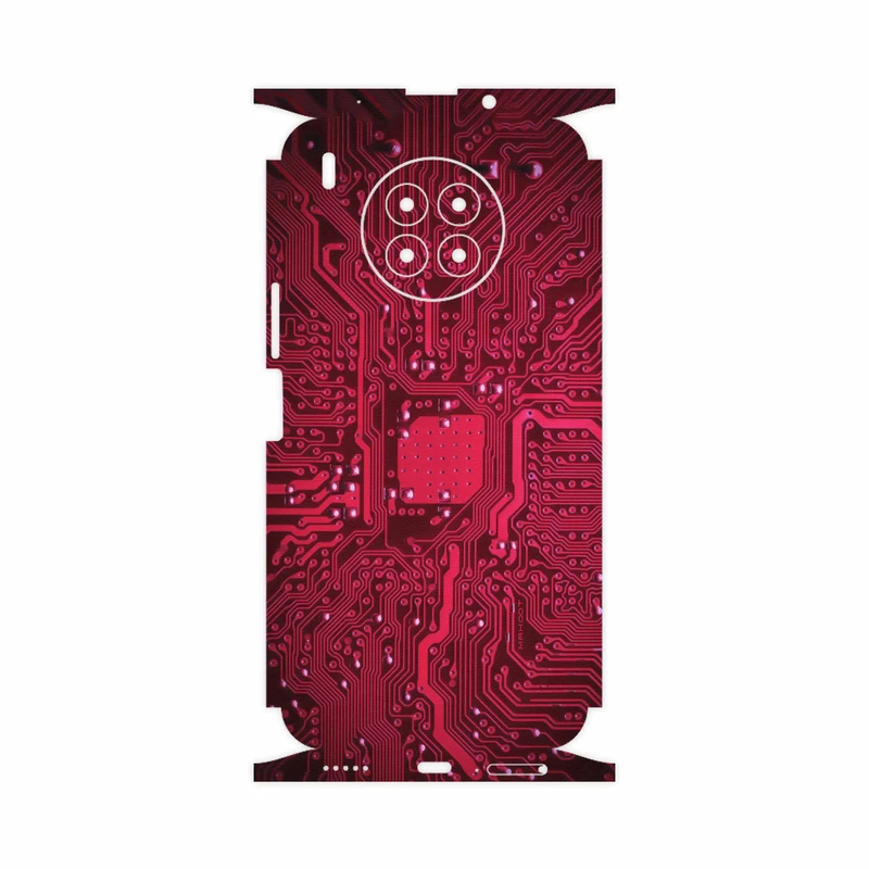 برچسب پوششی ماهوت مدل Red-Printed-Circuit-Board-FullSkin مناسب برای گوشی موبایل هوآوی Nova 8i