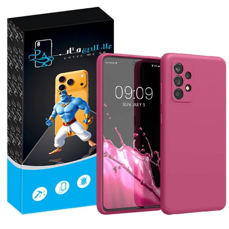 کاور علاالدین قاب مدل سیلیکونی مناسب برای گوشی موبایل سامسونگ Galaxy A72 