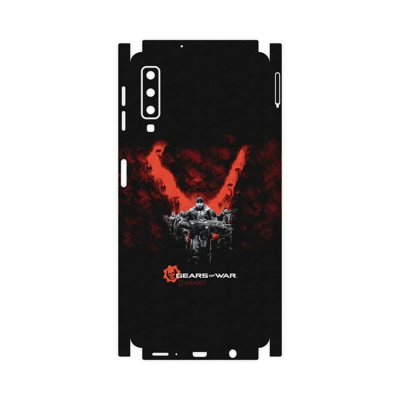 برچسب پوششی ماهوت مدل GEARS-OF-WAR-Game-FullSkin مناسب برای گوشی موبایل سامسونگ Galaxy A7 2018