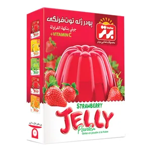 پودر ژله توت فرنگی برتر - 100 گرم