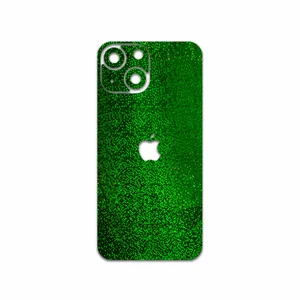 MAHOOT Green-Holographic Cover Sticker for Apple iPhone 13 Mini
