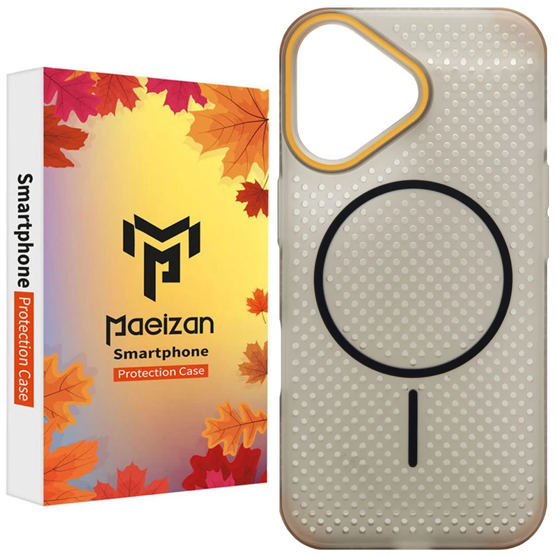 کاور پاییزان مدل DotMag طرح لاکچری مناسب برای گوشی موبایل اپل IPhone 16