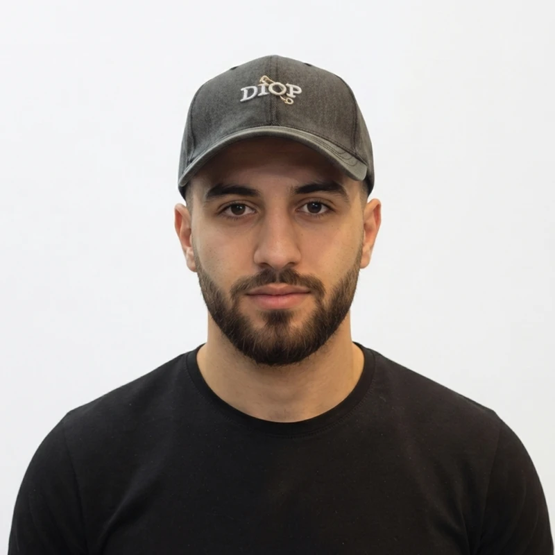 کلاه کپ مدل بیسبالی طرح DIOP