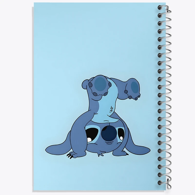 دفتر مشق 100 برگ خندالو طرح استیچ کد F1328