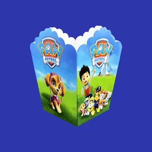 ظرف پاپ کورن مدل سگ نگهبان کد 01 بسته 10 عددی