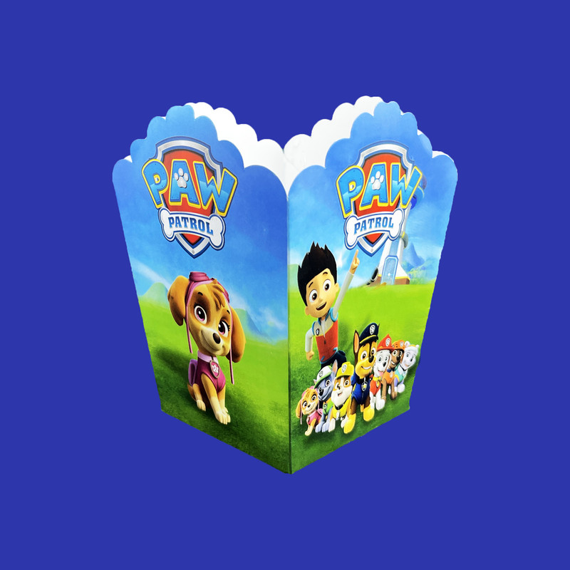 ظرف پاپ کورن مدل سگ نگهبان کد 01 بسته 10 عددی