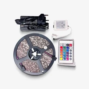 ریسه ال ای دی مدل دریم لایت گیمینگ 16 رنگ کد RGB 12v طول 10 متر