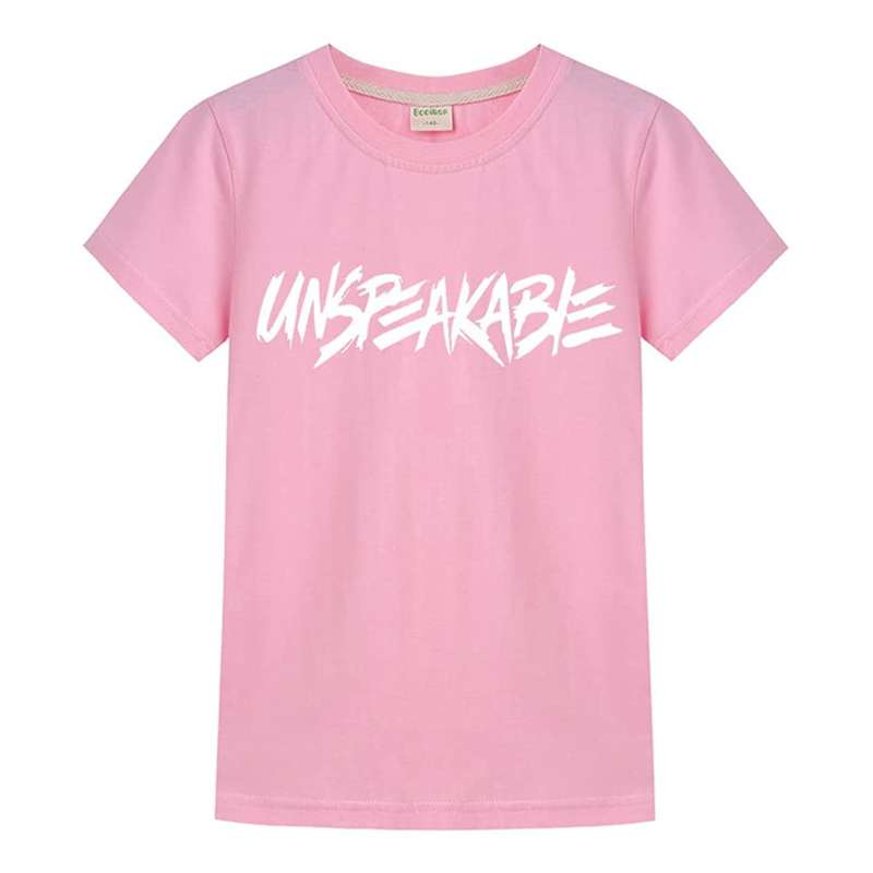 تی شرت آستین کوتاه دخترانه مدل unspeakable 1223
