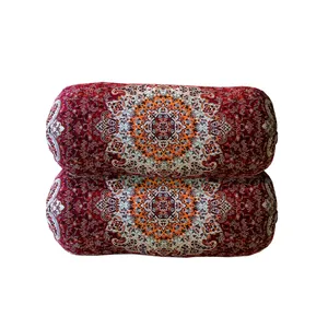 پشتی ترمه مدل شاه نشین کد 10083بسته 2 عددی