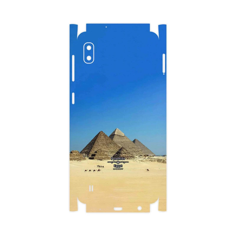 برچسب پوششی ماهوت مدل Pyramids of Egypt-FullSkin مناسب برای گوشی موبایل سامسونگ Galaxy A10