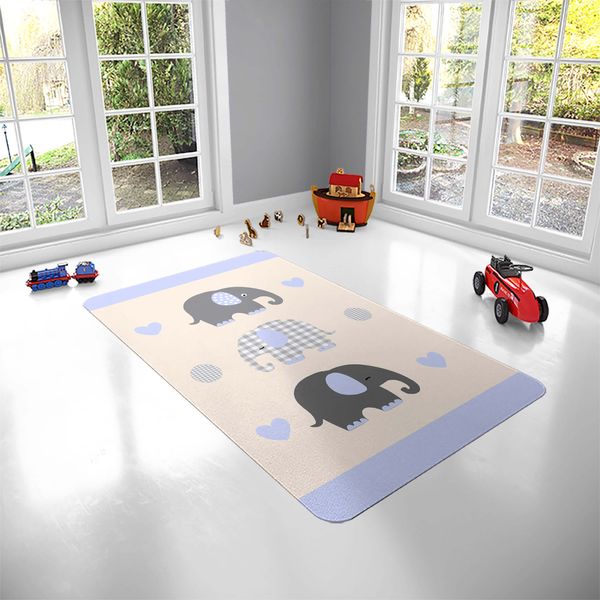 فرش پارچه ای مدل  فیل