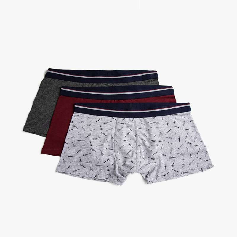 شورت مردانه کوتون مدل Boxer7 مجموعه 3 عددی