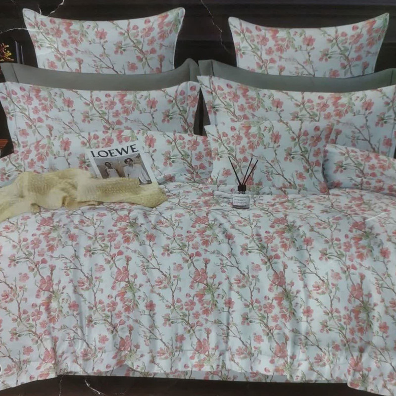 سرویس خواب مدل شکوفه بهاری ۱۸۰ دو نفره ۵ تکه