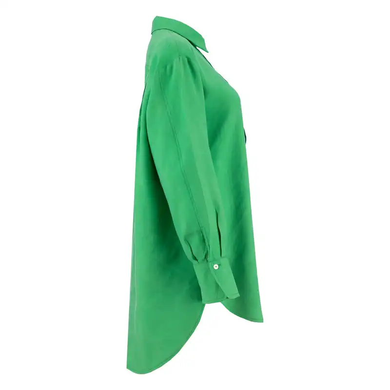 مانتو زنانه سرژه مدل 232141 رنگ سبز