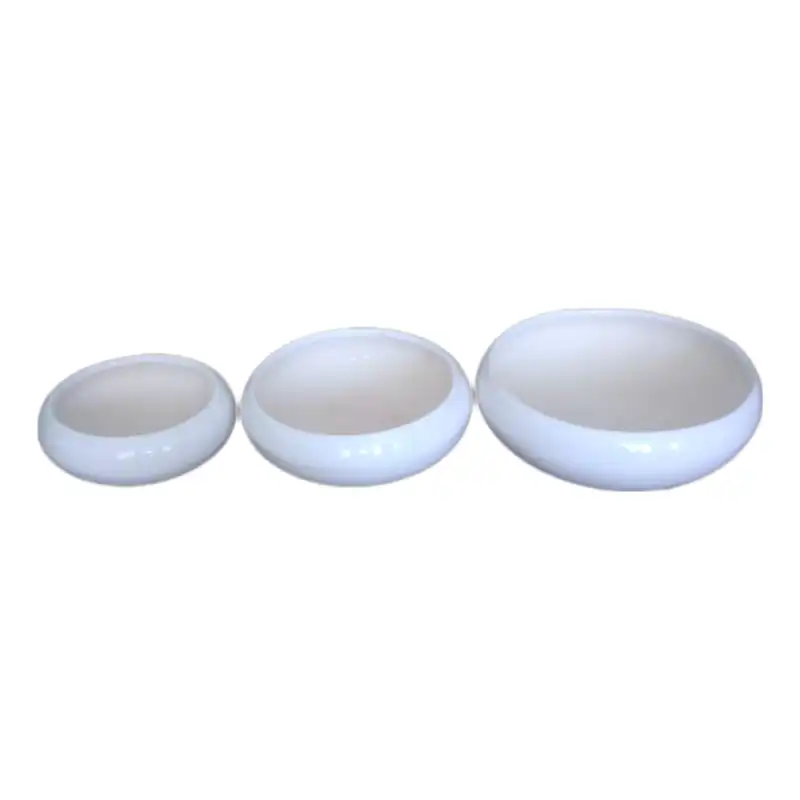 گلدان سرامیکی مدل بنسای کد e300 مجموعه 3 عددی