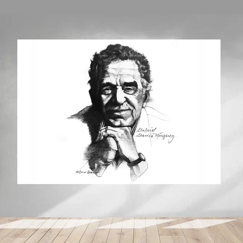 تابلو شاسی طرح گابريل گارسيا ماركز مدل ab0215