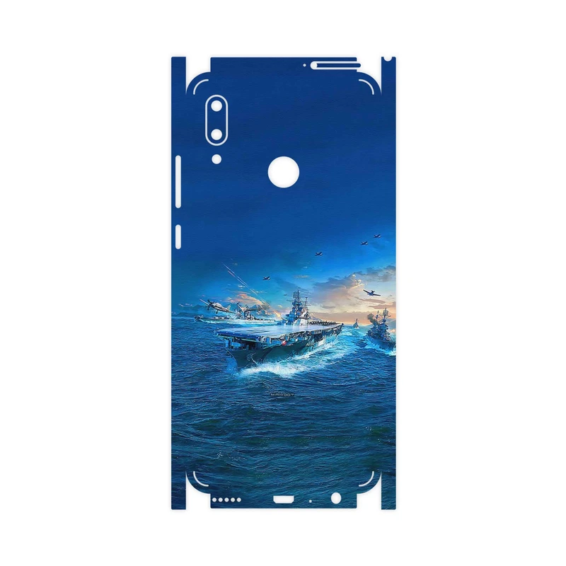 برچسب پوششی ماهوت مدل Warship-FullSkin مناسب برای گوشی موبایل هوآوی P Smart 2019