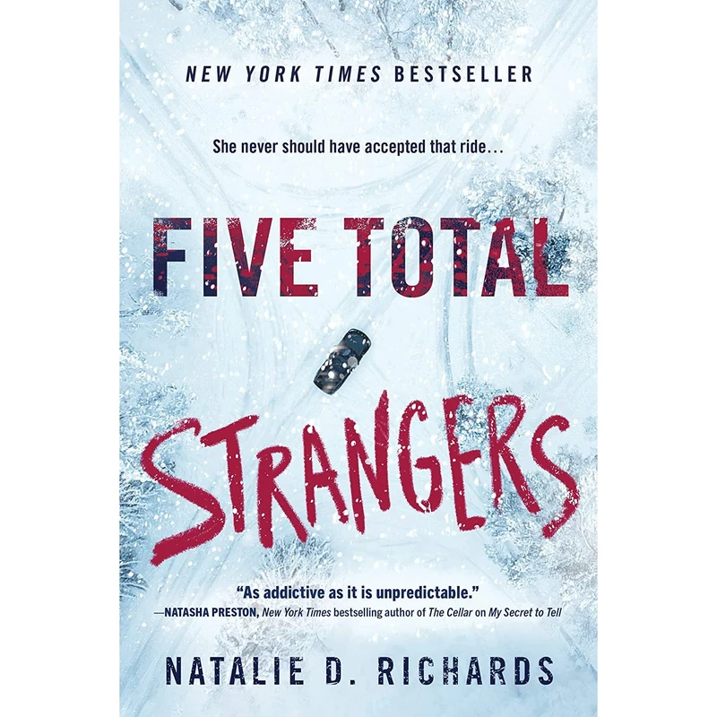 کتاب Five Total Strangers اثر Natalie Richards انتشارات Sourcebooks Fire
