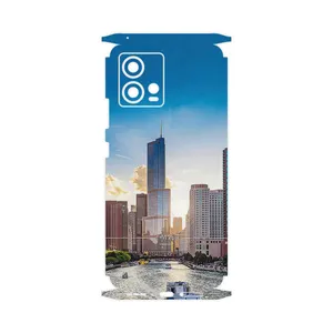 MAHOOT City of Chicago-FullSkin Cover Sticker for Motorola Edge 30 Fusion