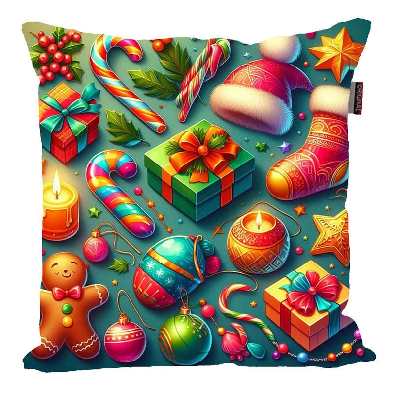 کوسن پاد آفرین مدل کریسمس طرح فانتزی کد PK30763