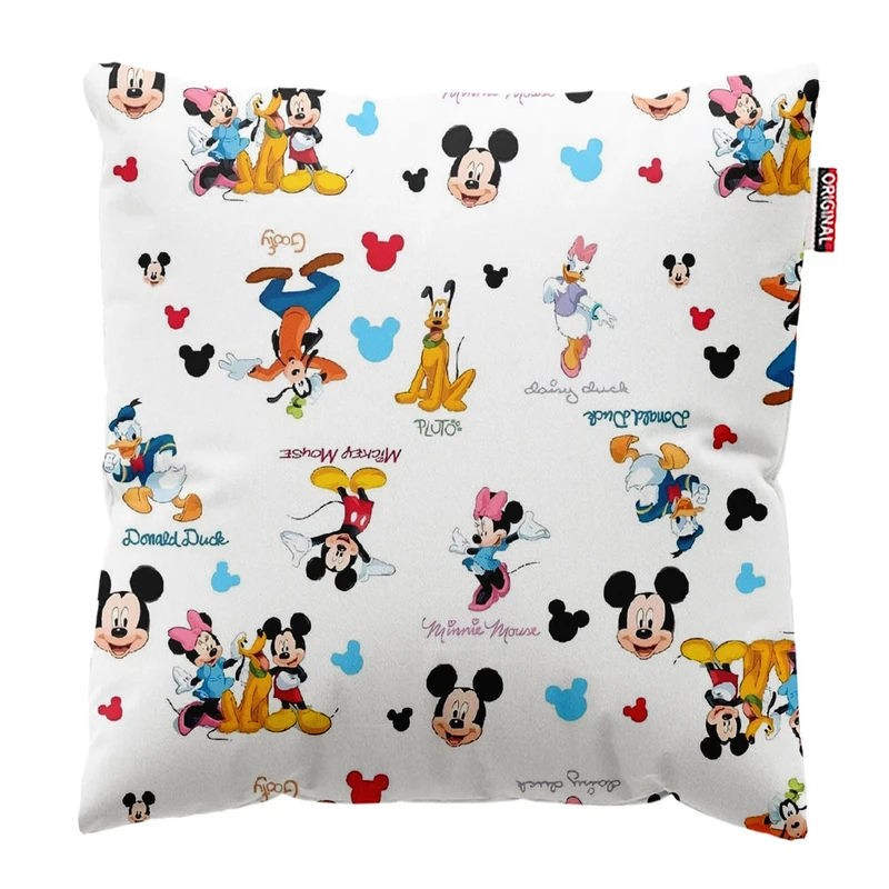  کوسن پاد آفرین طرح کارتونی میکی موس کد 2486 سایز 40*40 سانتی متر