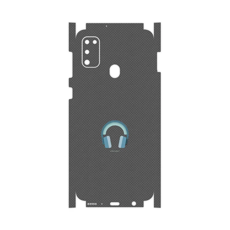 برچسب پوششی ماهوت مدل Minimal Headphone Icon-FullSkin مناسب برای گوشی موبایل سامسونگ Galaxy M30s