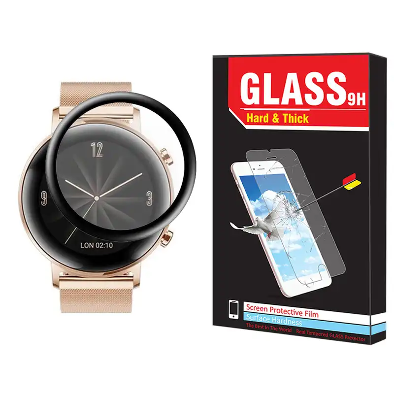 محافظ صفحه نمایش نانو هارد اند تیک مدل NHT مناسب برای ساعت هوشمند هواوی Watch GT 2 42mm
