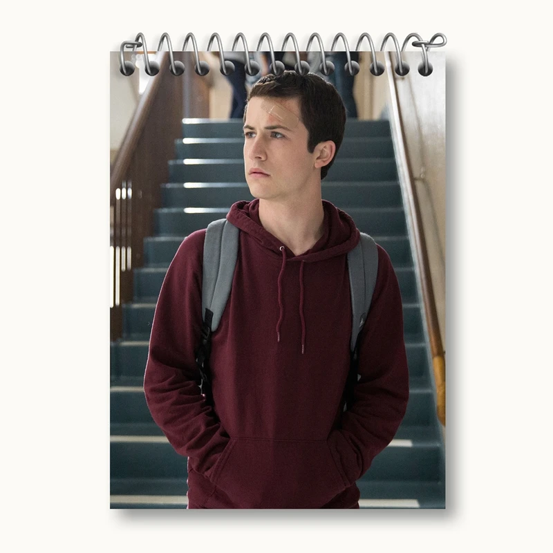 دفتر یادداشت 50 برگ خندالو مدل کلی جانسن 13دلیل برای اینکه Reasons Why13 کد 20355