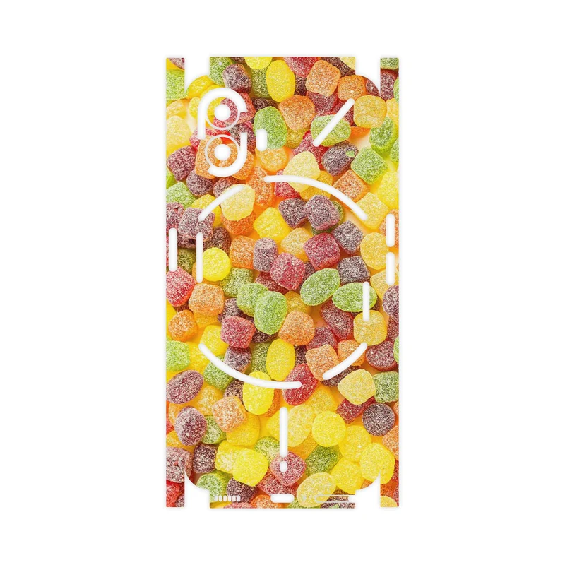 برچسب پوششی ماهوت مدل Gummi candy 2-FullSkin مناسب برای گوشی موبایل ناتینگ Phone 2