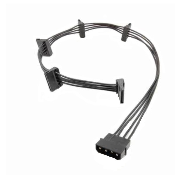 کابل تبدیل برق 4 پین مولکس به 5 ساتا مدل 4pin5sata