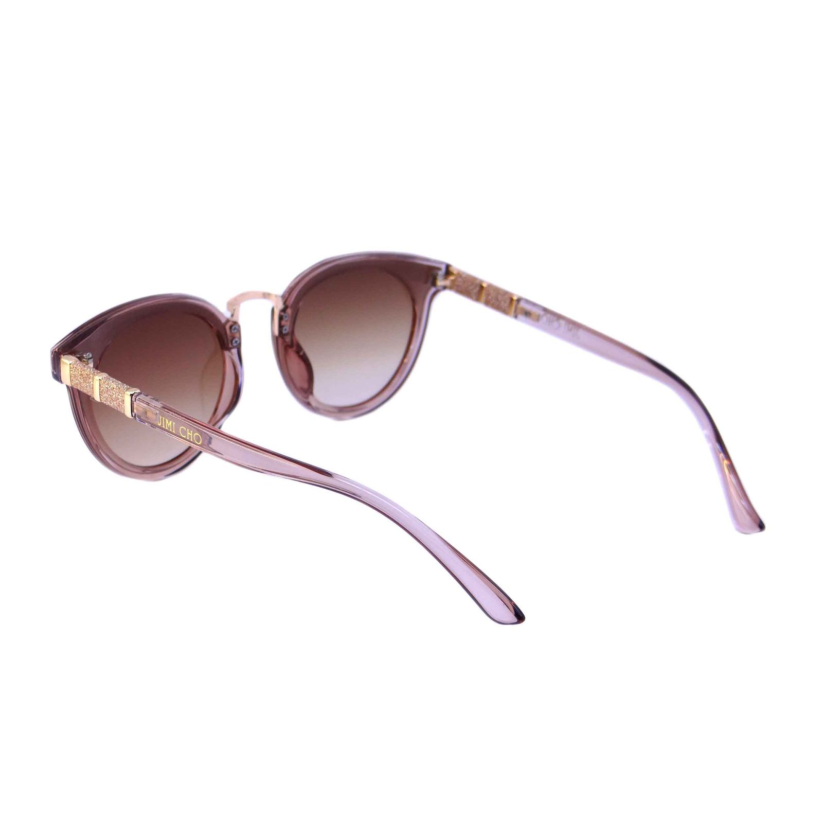 عینک آفتابی زنانه جیمی چو مدل 9933 رنگ قهوه ای روشن -  - 4