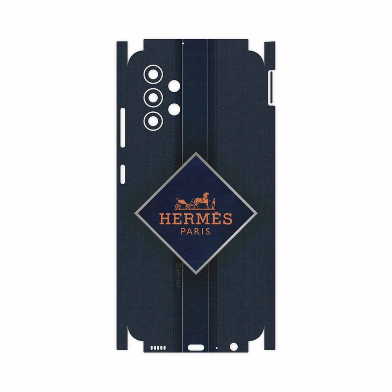 برچسب پوششی ماهوت مدل Hermes-Logo-FullSkin مناسب برای گوشی موبایل سامسونگ Galaxy A32 4G