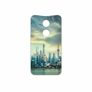 MAHOOT Shanghai City Cover Sticker for Motorola Moto X 2014