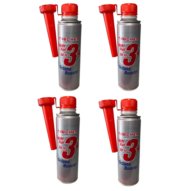 اکتان مکمل سوخت خودرو بنزین تابکم مدل 3plus حجم 275 میلی لیتر مجموعه 4 عددی 