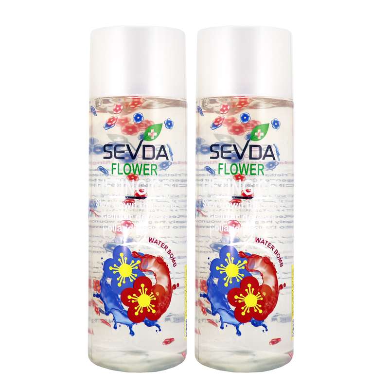ژل ضد چروک سودا مدل گل حجم 250 میلی لیتر مجموعه 2 عددی ژل ضد چروک سودا مدل گل حجم 250 میلی لیتر مجموعه 2 عددی