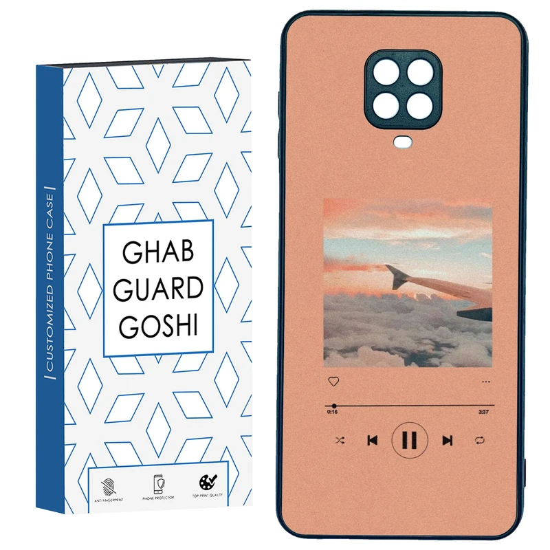 کاور قاب گارد گوشی طرح موزیک کد TPU-266 مناسب برای گوشی موبایل شیائومی Redmi Note 9 pro / Note 9s