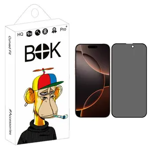 محافظ صفحه نمایش حریم شخصی بوک مدل Privacy Pro مناسب برای گوشی موبایل اپل iPhone 16 Pro Max