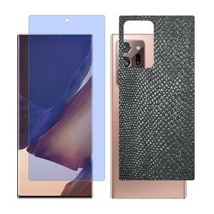 Glass together model blue cut screen protector suitable for Samsung Galaxy Note20 Ultra 5G mobile phone with back cover sticker