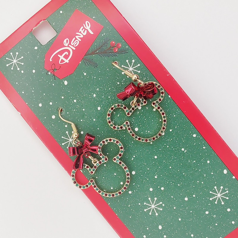 گوشواره دخترانه دیزنی مدل میکی موس کد 08