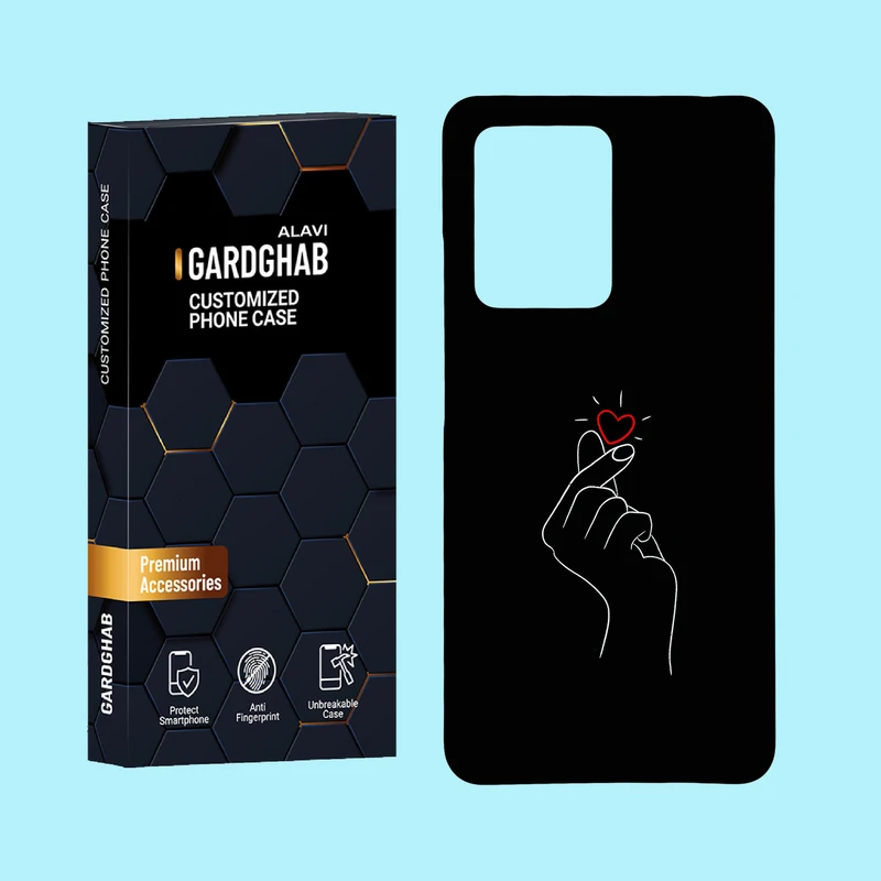 کاور گارد قاب علوی مدل عاشقانه مناسب برای گوشی موبایل شیائومی Redmi Note 12 Pro Plus 5G