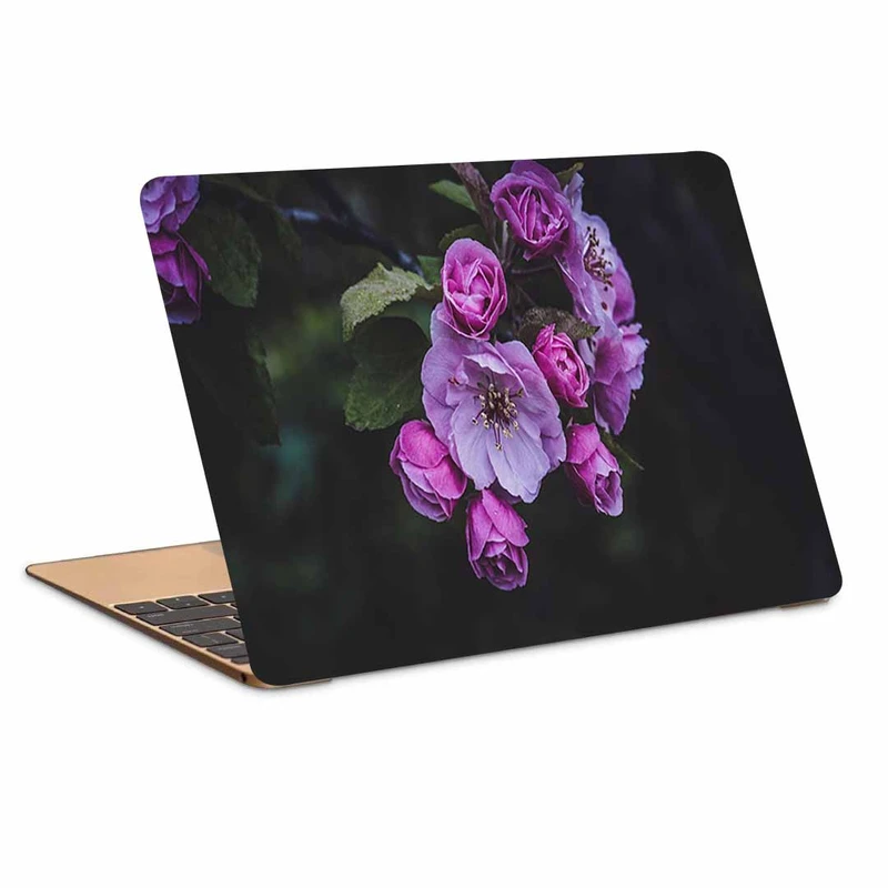 استیکر لپ تاپ طرح flowers pink springکد N-187مناسب برای لپ تاپ 15.6 اینچ