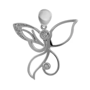 آویز نقره زنانه جواهری سون مدل 2746