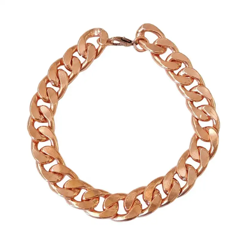 دستبند زنانه مدل زنجیری مسی