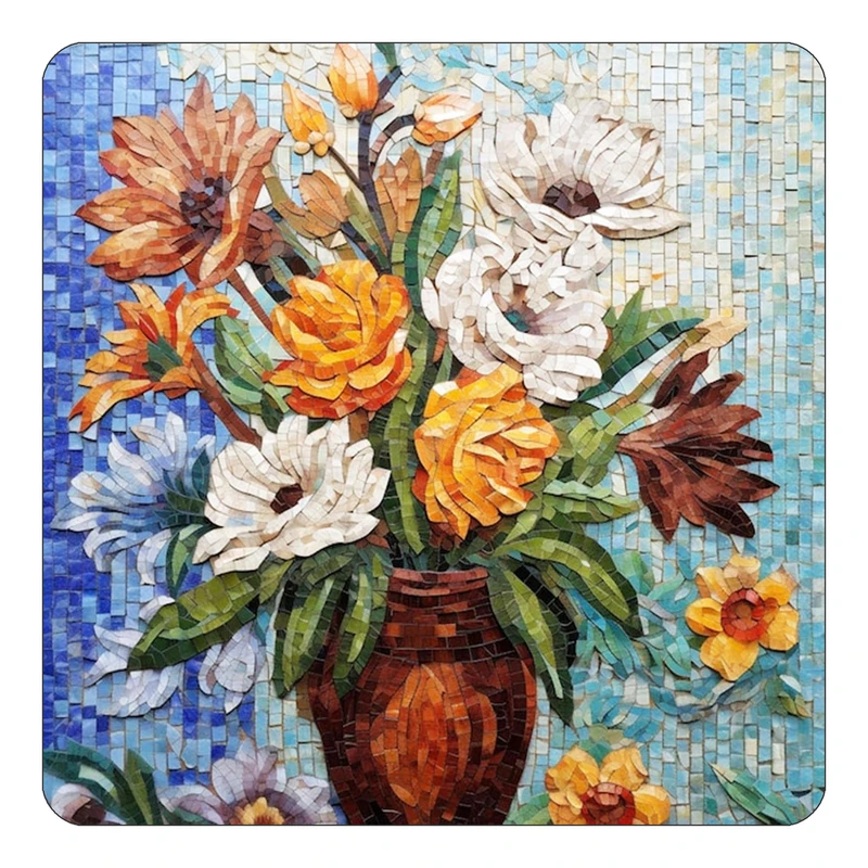 مگنت کاکتی طرح نقاشی رنگ روغن مدل mp72612